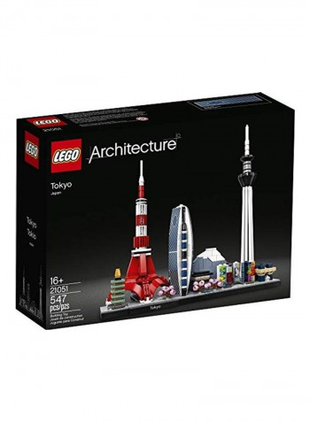 547-Piece Architecture Building Set