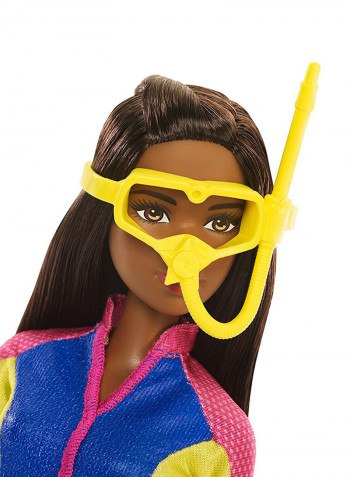 Dolphin Magic Snorkel Fashion Doll Set 6 x 22.9 x 32.4cm