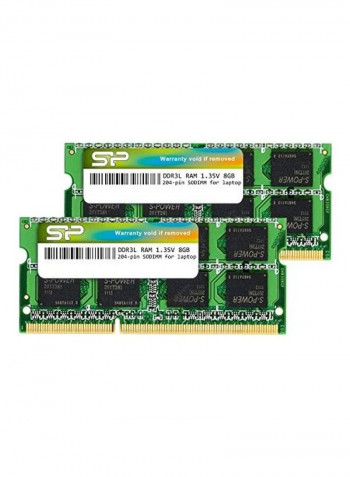 2-Piece Laptop Memory Module 16GB Multicolour