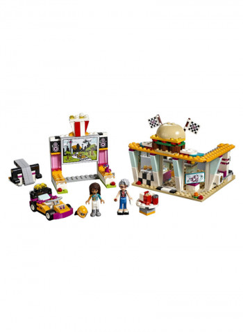 345-Piece Friends Drifting Diner Building Toy Set