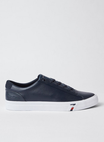 Signature Logo Vulcanized Sneakers Desert Sky