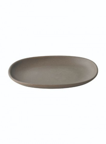 4-Piece Nest Rectangle Plate Set 195mm Brown