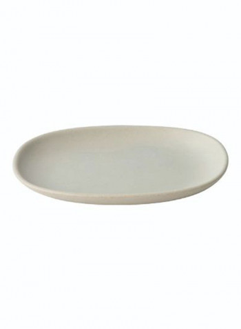 4-Piece Nest Rectangle Plate Set 195mm Grey