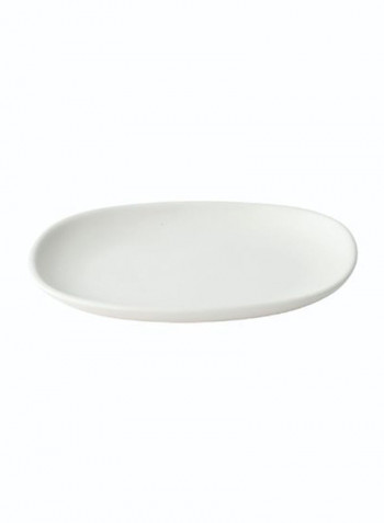 4-Piece Nest Rectangle Plate Set 195mm White