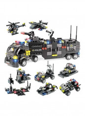 661-Piece City Police Station Building Set
