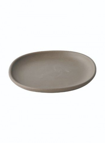 4-Piece Nest Square Plate Set 165mm Brown