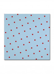 Group 10 B Canvas Wall Art White/Red 14 x 14inch reviews Group 10 B Canvas Wall Art White/Red 14 x 14inch