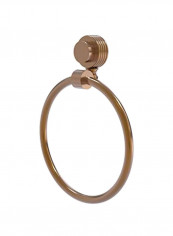 Venus Collection Groovy Accent Towel Ring Brown 6x6x7.5inch