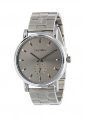 Men's Casual Silver Analog Steel Round Watch - LV2067