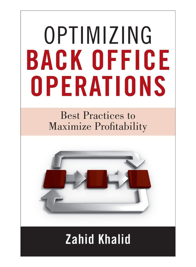 Optimizing Back Office Operations Hardcover