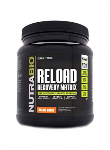 Reload Recovery Matrix Dietary Supplement - Orange And Mango