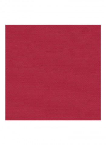 25-Piece Canvas Cardstock Red Cherry