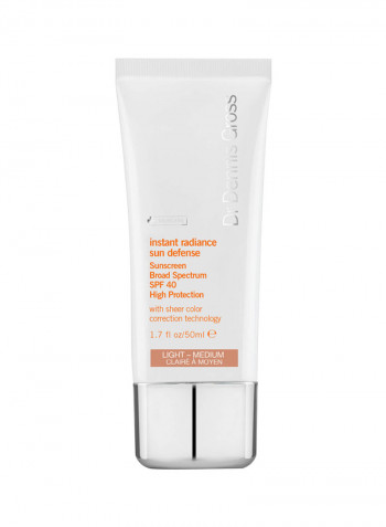 Instant Radiance Sun Defense Broad Spectrum 50ml