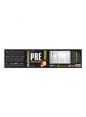 Pre Workout Dietary Supplement - Strawberry Lemon Bomb