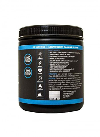 Pack Of 16 Drive Endurance Pre Workout Strawberry Banana