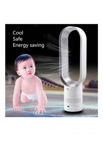 Remote Controlled Bladeless Fan H21928S-EU White/Silver
