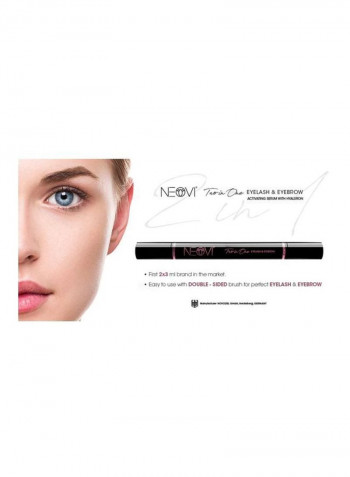 Eyelash And Eyebrow Growth Serum Clear