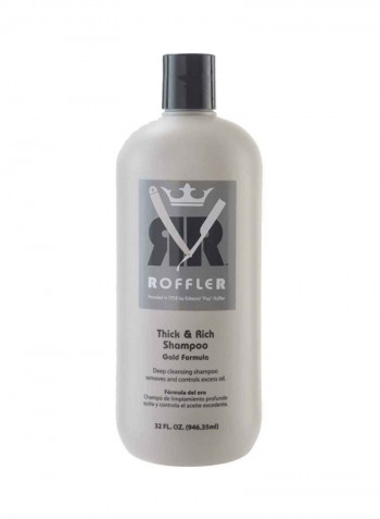 Gold Formula Thick And Rich Shampoo 32ounce