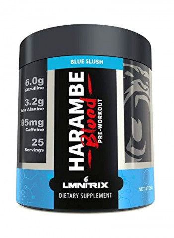 Harambe Blood Pre Workout Dietary Supplement