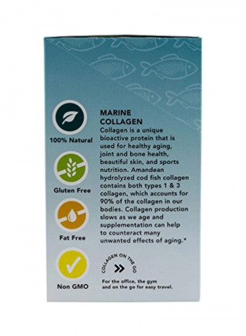 Pack Of 30 Wild-Caught Fish Marine Collagen Protein Powder