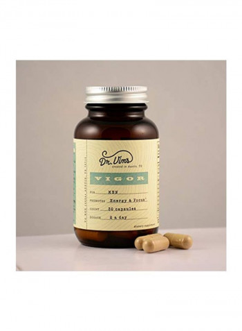 Vigor Dietary Supplement - 30 Capsules