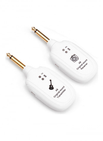 A8 UHF Wireless Guitar Transmitter And Receiver Set
