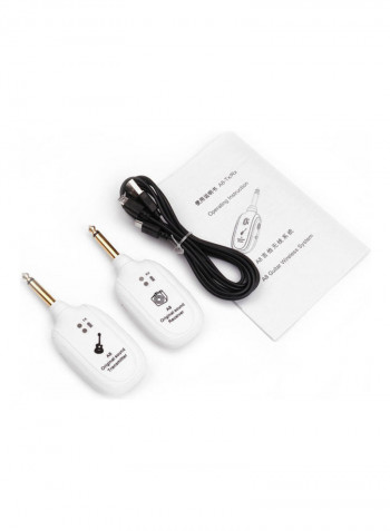 A8 UHF Wireless Guitar Transmitter And Receiver Set