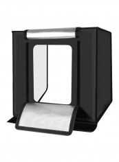 Portable Photography Lighting Softbox With Led Backdrop 40x40x40centimeter Black reviews Portable Photography Lighting Softbox With Led Backdrop 40x40x40centimeter Black
