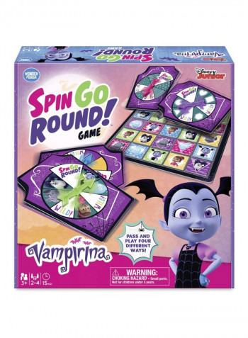 Disney Junior Vampirina Spin Go Round Board Game