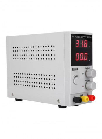 4 Digits Display LED Power Supply 70x160x220millimeter White/Black