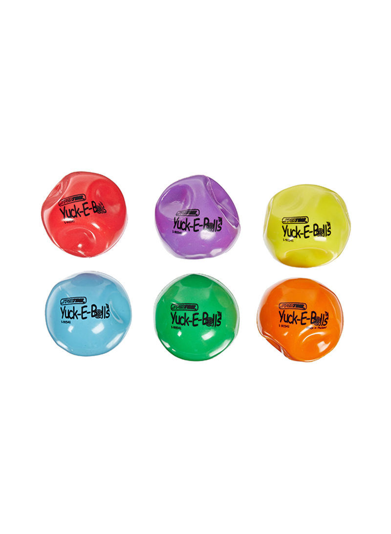6-Piece 1-91541 Yuck-E-Balls Set