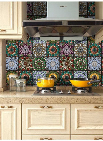 10 Pieces  Wall Sticker Multicolour 60x90cm