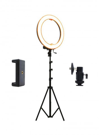 Dimmable Light With Stand 14inch Black