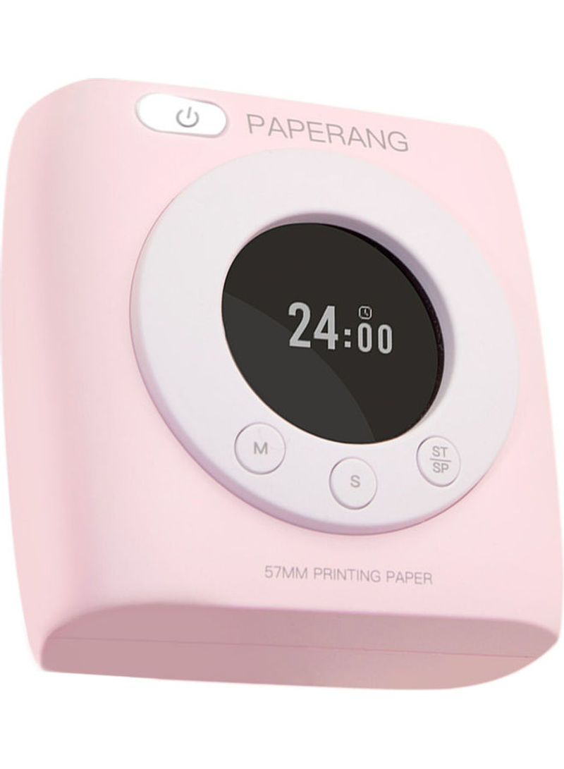 P2S Wireless Pocket Mini Printer Pink