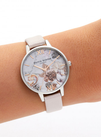 Women's Leather Analog Wrist Watch OB16CS21