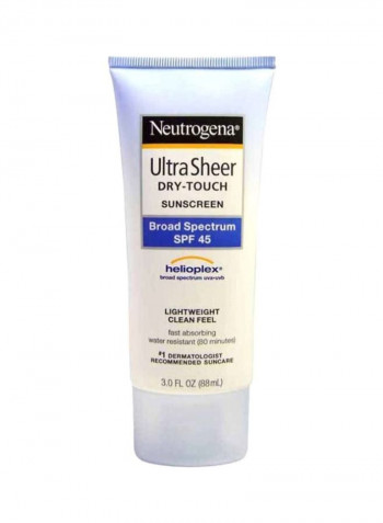 Pack Of 4 Ultra Sheer Dry-Touch Sunscreen Broad Spectrum SPF 45 352mililiter