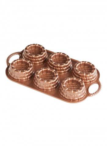 Shortcake Baskets Pan Brown Standard