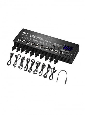 Mini Guitar Power Supply Station With Power Cables Power Adapter