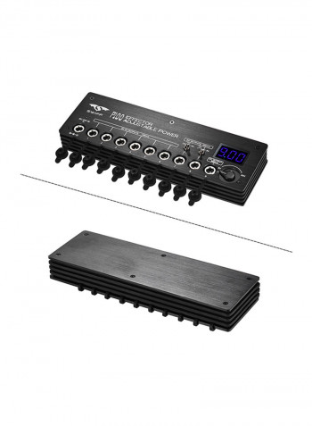 Mini Guitar Power Supply Station With Power Cables Power Adapter
