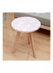 Round Tea Table Multicolour