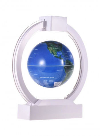 LED Floating Globe Blue