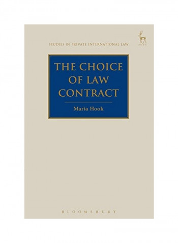 Choice Of Law Contract Hardcover