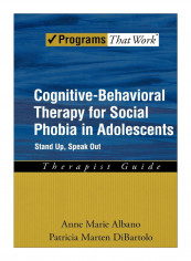 Cognitive-Behavioral Therapy For Social Phobia In Adolescents Paperback