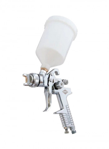 H-1000 Spray Gun Silver/White