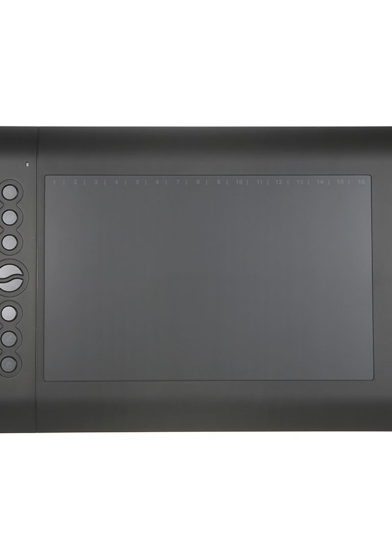 H610 PRO V2 Digital Handwriting Drawing Board with Battery-free Pen 35.3 * 24.5 * 1cm Black