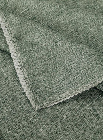 Solid Pattern Sofa Slipcovers Green