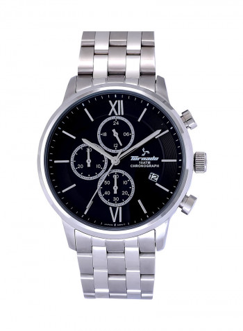 Men's Chronograph Display Stainless Steel Strap Watch T6106-SBSB