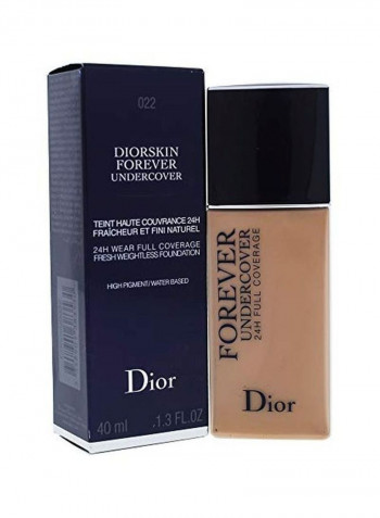 Forever Undercover  Liquid Foundation Cameo #022