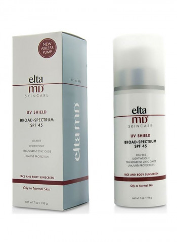 UV Shield Face And Body Sunscreen SPF45 198g