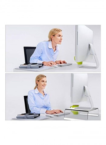 Acrylic Monitor Stand Clear